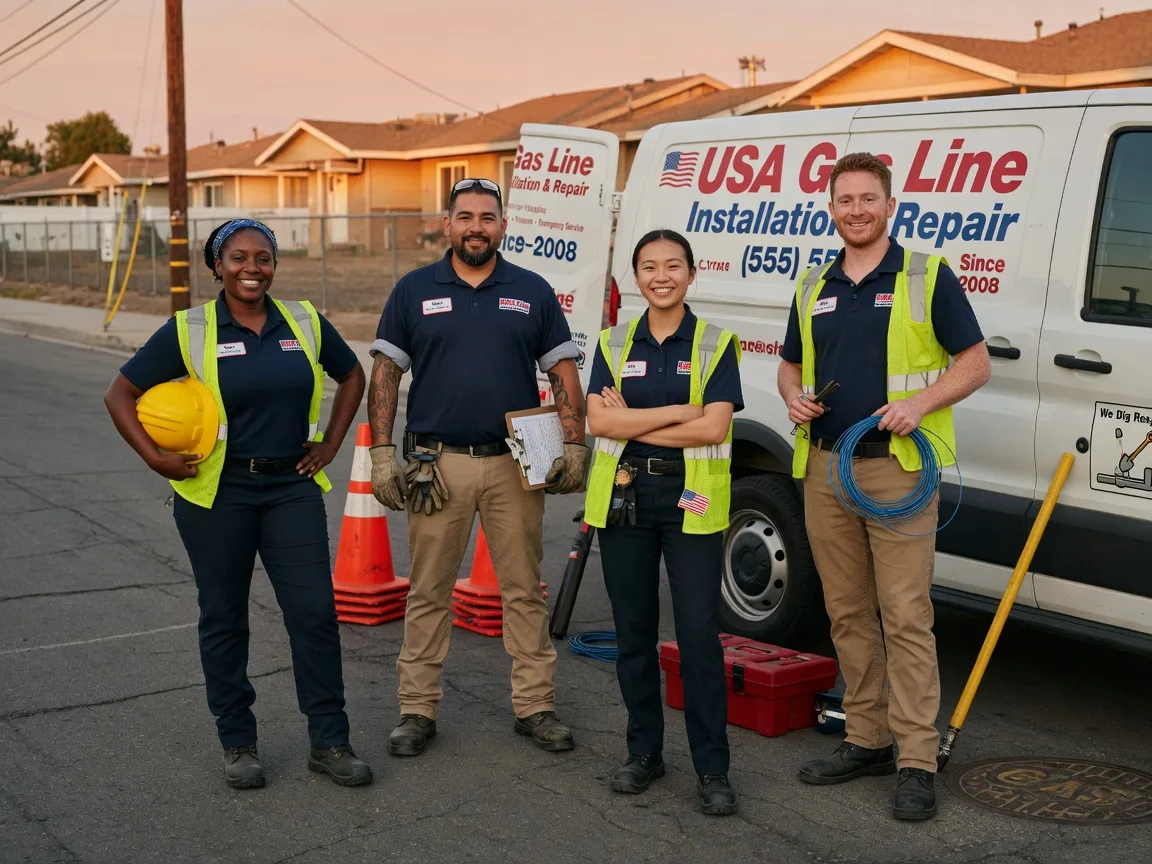 Gas Line Installation company in Iron City, GA